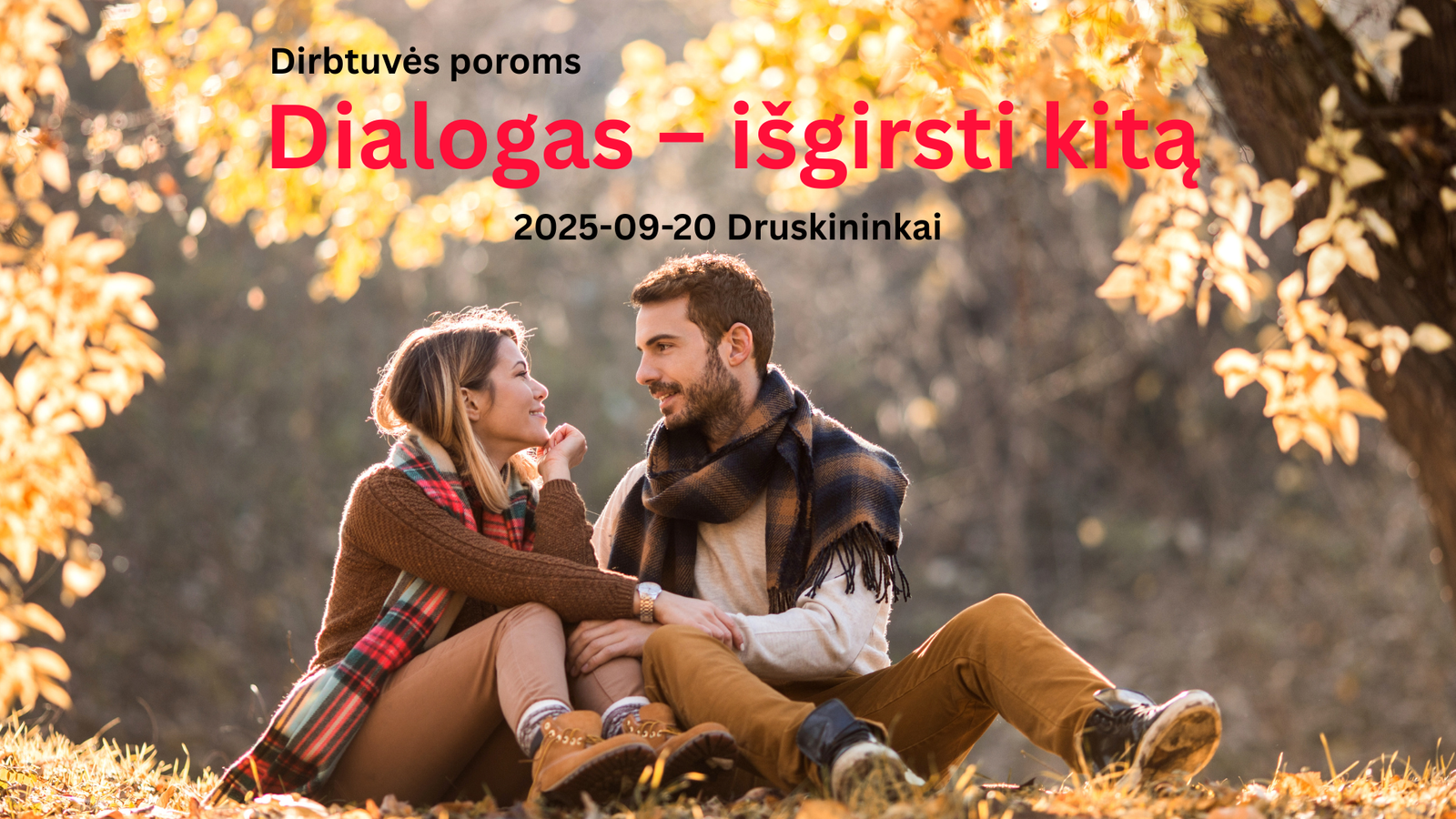 Seminaras poroms Dialogas - išgirsti kitą
